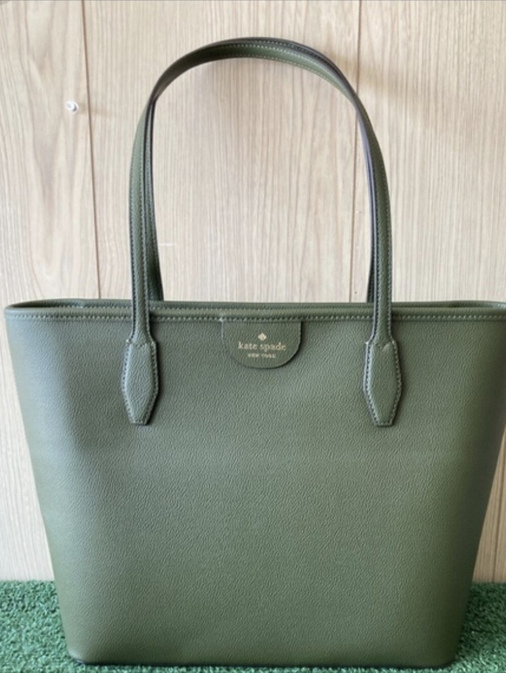 Kate Spade New York Lacy Olive Green Tote